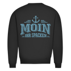 Sweatshirt Herren  "MOIN Ihr Spacken" #502 - beidseitiger Druck