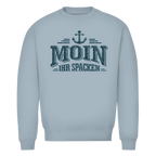 Sweatshirt Herren  "MOIN Ihr Spacken" #502 - beidseitiger Druck