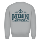 Sweatshirt Herren  "MOIN Ihr Spacken" #502 - beidseitiger Druck