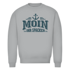 Sweatshirt Herren  "MOIN Ihr Spacken" #502 - beidseitiger Druck