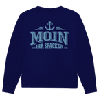 Sweatshirt Herren  "MOIN Ihr Spacken" #502 - beidseitiger Druck