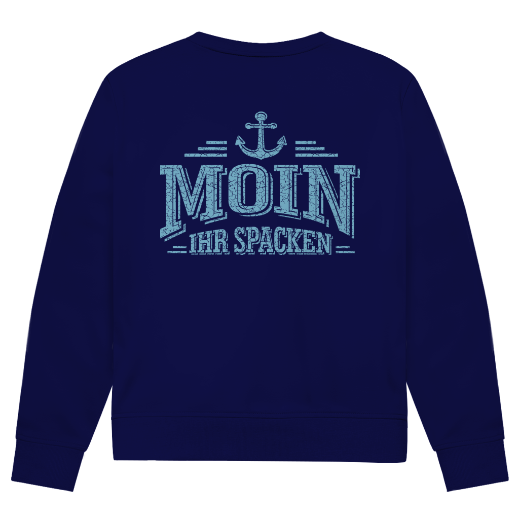 Sweatshirt Herren  "MOIN Ihr Spacken" #502 - beidseitiger Druck