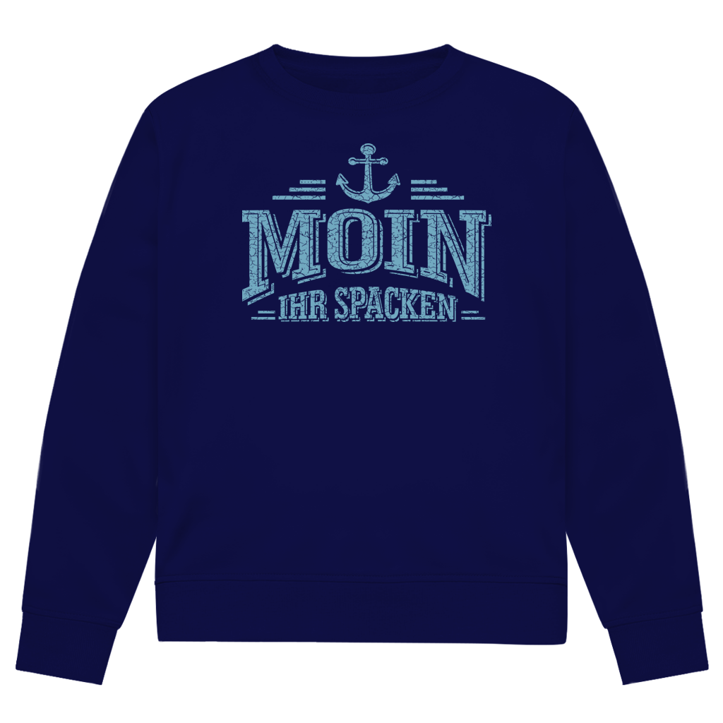 Sweatshirt Herren  "MOIN Ihr Spacken" #502 - beidseitiger Druck