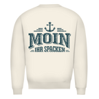 Sweatshirt Herren  "MOIN Ihr Spacken" #502 - beidseitiger Druck