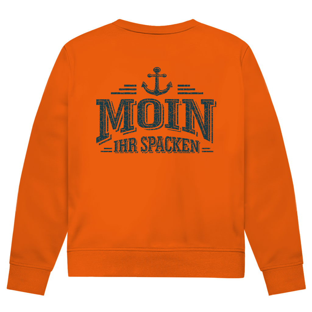 Sweatshirt Herren  "MOIN Ihr Spacken" #502 - beidseitiger Druck