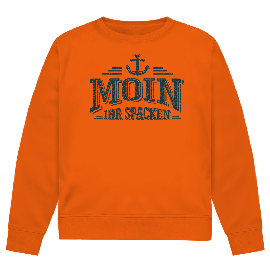 Sweatshirt Herren  "MOIN Ihr Spacken" #502 - beidseitiger Druck
