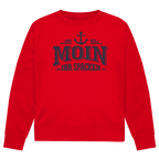 Sweatshirt Herren  "MOIN Ihr Spacken" #502 - beidseitiger Druck