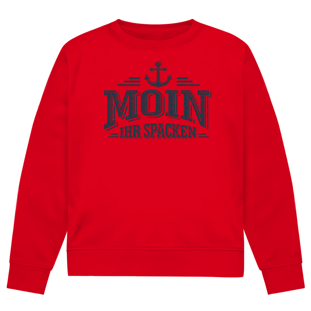 Sweatshirt Herren  "MOIN Ihr Spacken" #502 - beidseitiger Druck