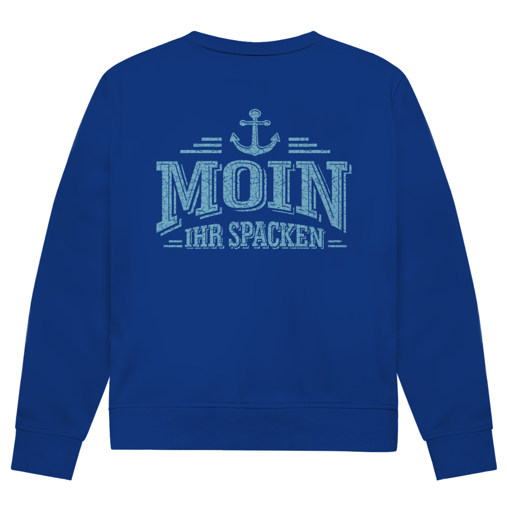 Sweatshirt Herren  "MOIN Ihr Spacken" #502 - beidseitiger Druck