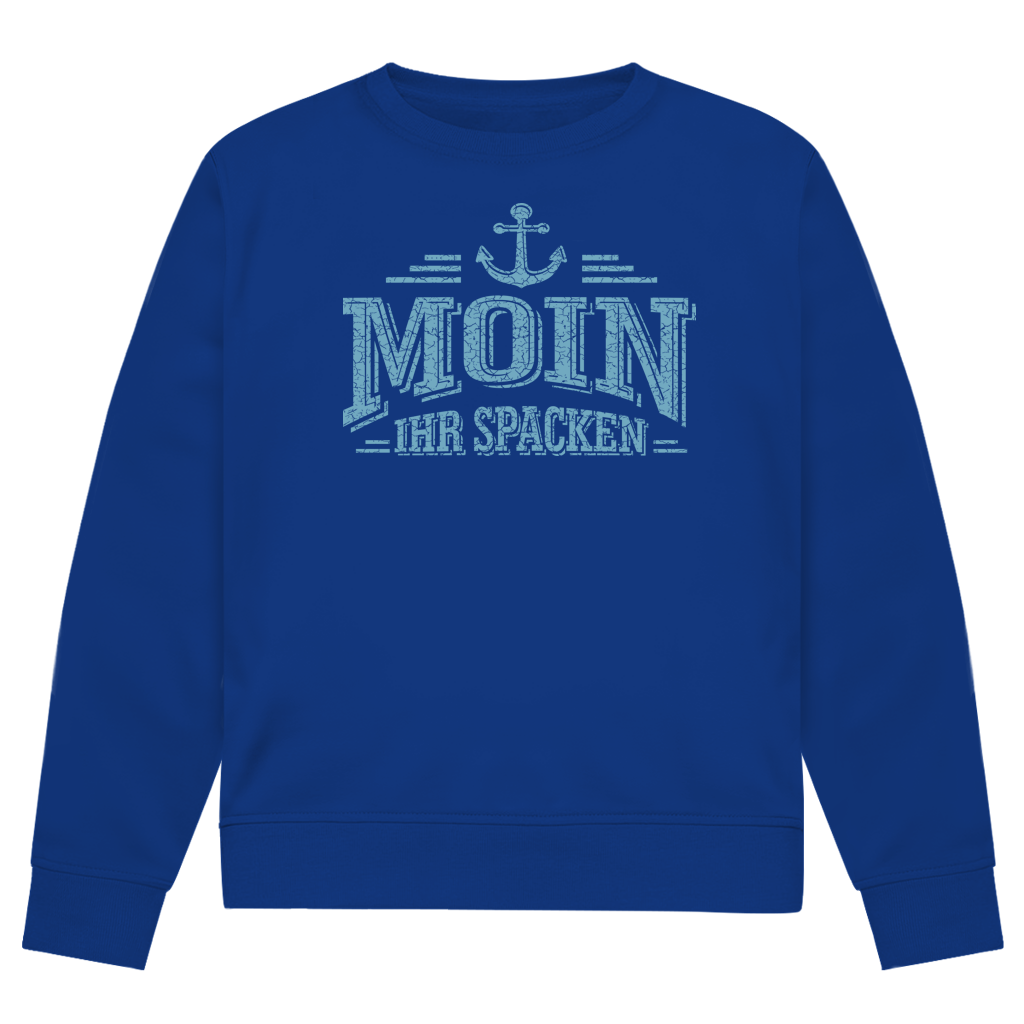 Sweatshirt Herren  "MOIN Ihr Spacken" #502 - beidseitiger Druck