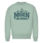 Sweatshirt Herren  "MOIN Ihr Spacken" #502 - beidseitiger Druck
