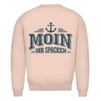 Sweatshirt Herren  "MOIN Ihr Spacken" #502 - beidseitiger Druck
