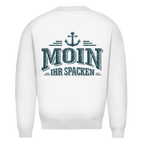 Sweatshirt Herren  "MOIN Ihr Spacken" #502 - beidseitiger Druck