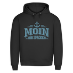 Hoodie Herren  "MOIN Ihr Spacken" #502 - einseitiger Druck