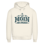 Hoodie Herren  "MOIN Ihr Spacken" #502 - einseitiger Druck