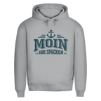 Hoodie Herren  "MOIN Ihr Spacken" #502 - einseitiger Druck