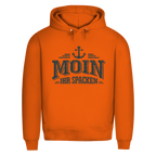 Hoodie Herren  "MOIN Ihr Spacken" #502 - einseitiger Druck