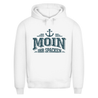 Hoodie Herren  "MOIN Ihr Spacken" #502 - einseitiger Druck