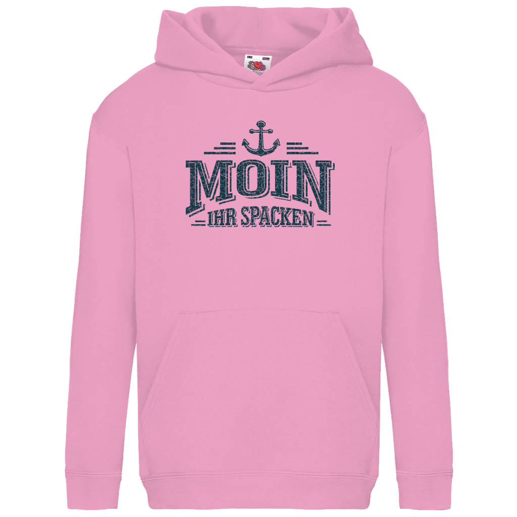 Hoodie Kinder  "MOIN Ihr Spacken" #502 - einseitiger Druck