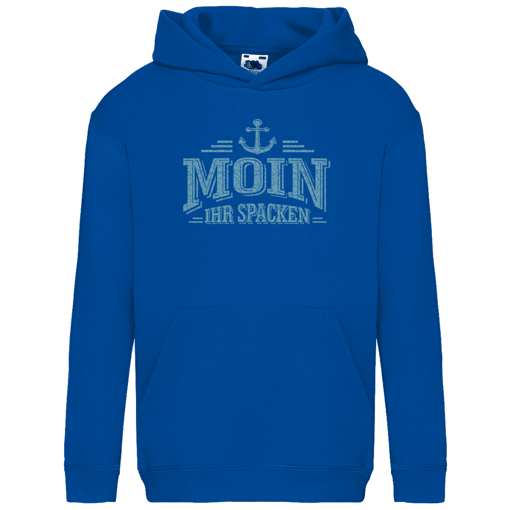 Hoodie Kinder  "MOIN Ihr Spacken" #502 - einseitiger Druck