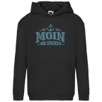 Hoodie Kinder  "MOIN Ihr Spacken" #502 - beidseitiger Druck