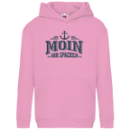 Hoodie Kinder  "MOIN Ihr Spacken" #502 - beidseitiger Druck