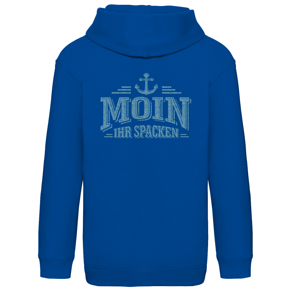 Hoodie Kinder  "MOIN Ihr Spacken" #502 - beidseitiger Druck