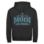 Hoodie-Jacke  "Ostsee Segelschiff" #462 - beidseitiger Druck
