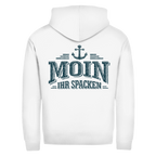 Hoodie-Jacke  "Ostsee Segelschiff" #462 - beidseitiger Druck
