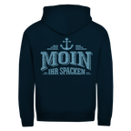Hoodie-Jacke  "Ostsee Segelschiff" #462 - beidseitiger Druck