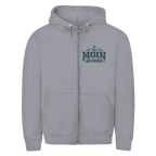 Hoodie-Jacke  "Ostsee Segelschiff" #462 - beidseitiger Druck