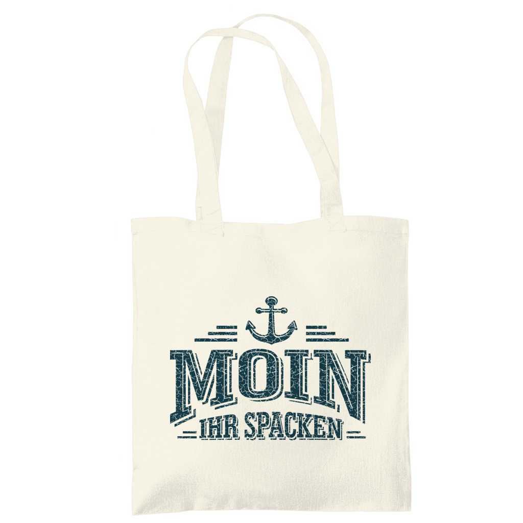 Baumwolltasche "MOIN Ihr Spacken" #502