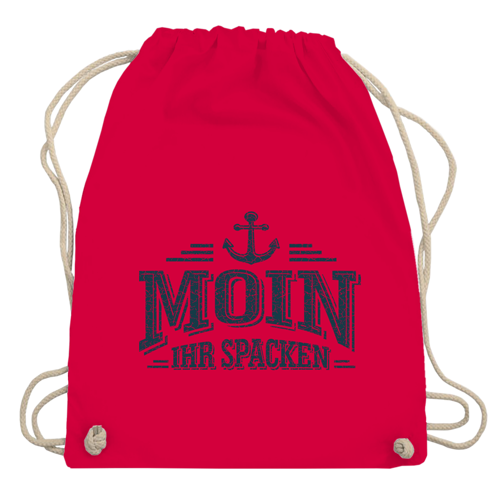 Kordelrucksack "MOIN Ihr Spacken" #502