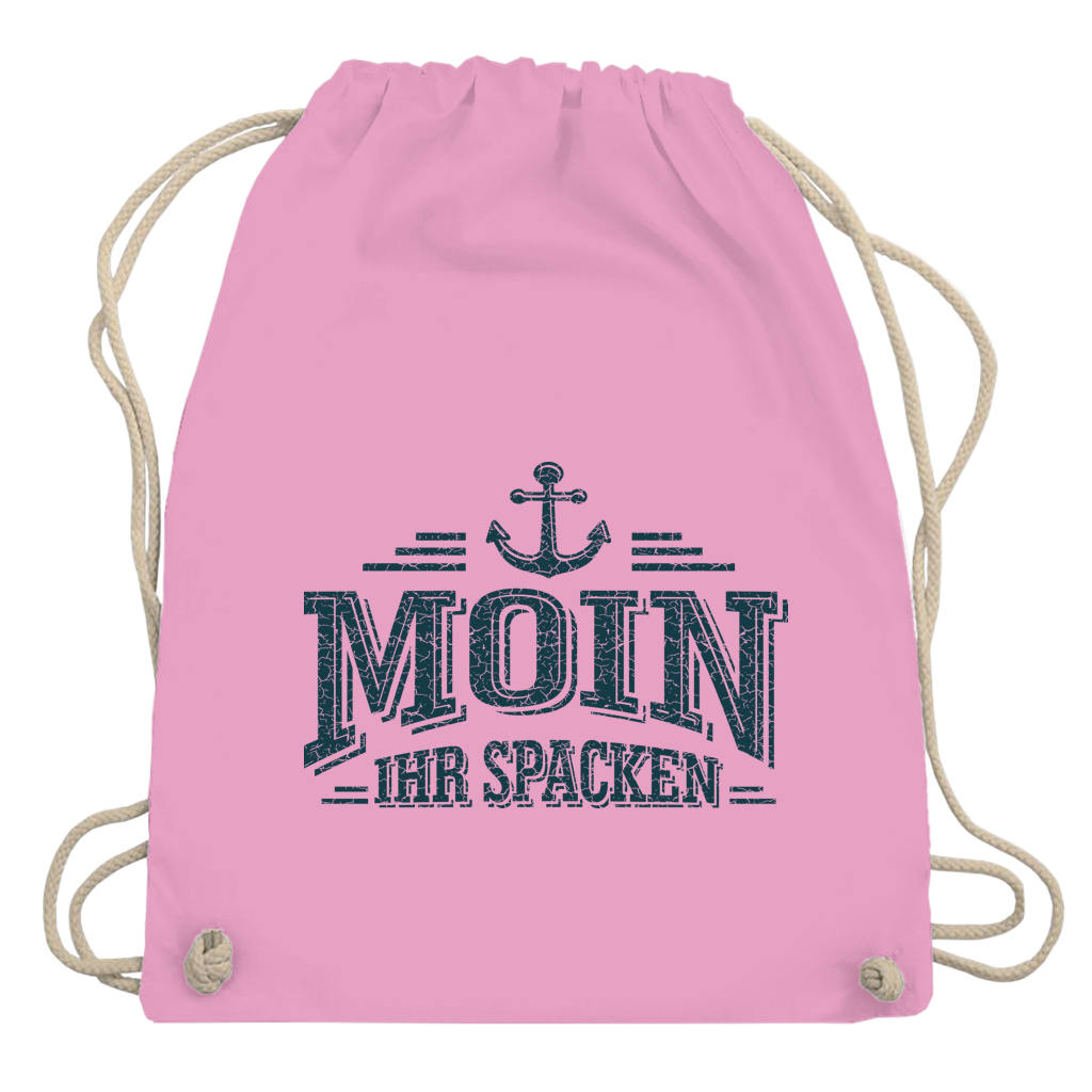 Kordelrucksack "MOIN Ihr Spacken" #502