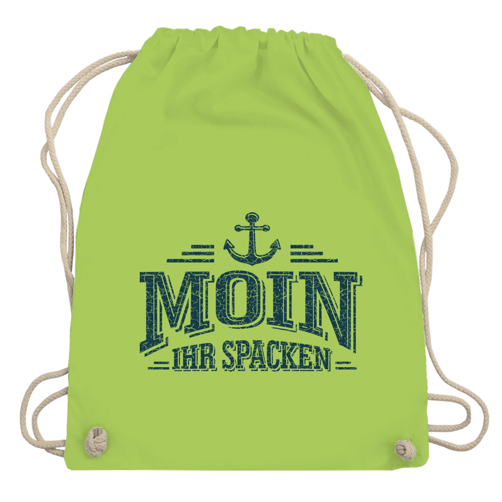 Kordelrucksack "MOIN Ihr Spacken" #502
