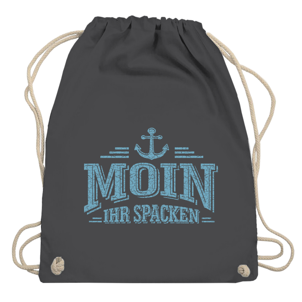 Kordelrucksack "MOIN Ihr Spacken" #502
