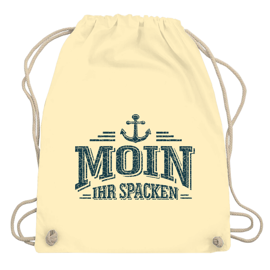 Kordelrucksack "MOIN Ihr Spacken" #502