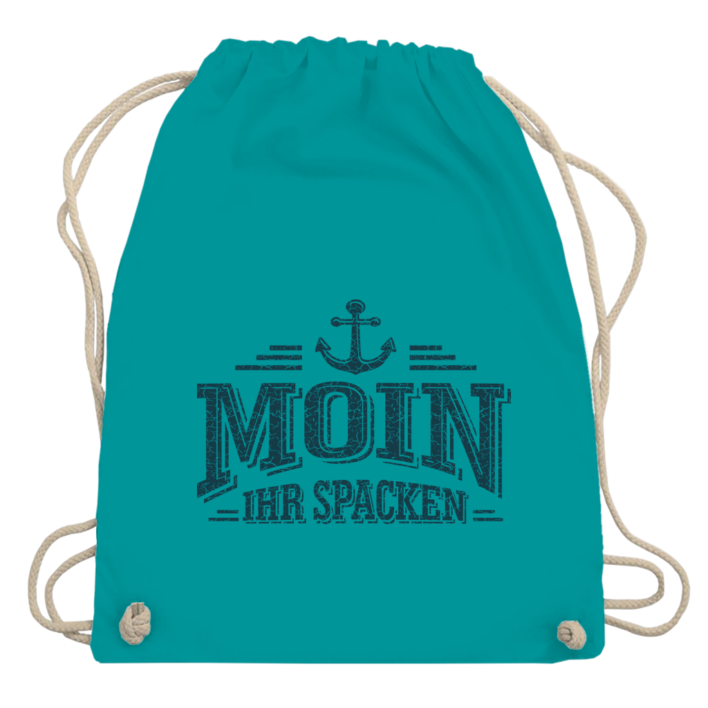 Kordelrucksack "MOIN Ihr Spacken" #502