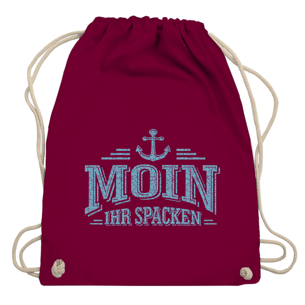 Kordelrucksack "MOIN Ihr Spacken" #502