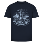 T-Shirt unisex "Warnemünde Leuchtturm" #500 - einseitiger Druck