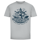 T-Shirt unisex "Warnemünde Leuchtturm" #500 - beidseitiger Druck