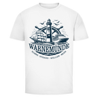 T-Shirt unisex "Warnemünde Leuchtturm" #500 - beidseitiger Druck