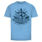 T-Shirt unisex "Warnemünde Leuchtturm" #500 - beidseitiger Druck