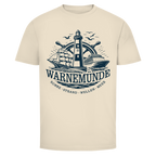 T-Shirt unisex "Warnemünde Leuchtturm" #500 - beidseitiger Druck
