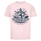 T-Shirt unisex "Warnemünde Leuchtturm" #500 - beidseitiger Druck