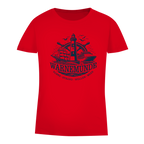 T-Shirt Damen "Warnemünde Leuchtturm" #500