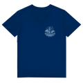 T-Shirt Herren V-Neck   "Warnemünde Leuchtturm" #500