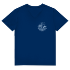 T-Shirt Herren V-Neck   "Warnemünde Leuchtturm" #500