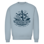 Sweatshirt Herren  "Warnemünde Leuchtturm" #500 - einseitiger Druck