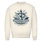 Sweatshirt Herren  "Warnemünde Leuchtturm" #500 - einseitiger Druck